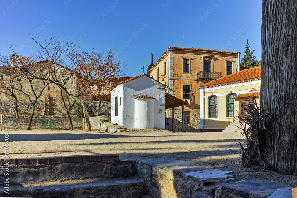 Small Church in old town of Xanthi, East Macedonia and Thrace, Greece