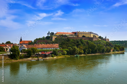 Petrovaradin fortress in Novi Sad - Serbia photo