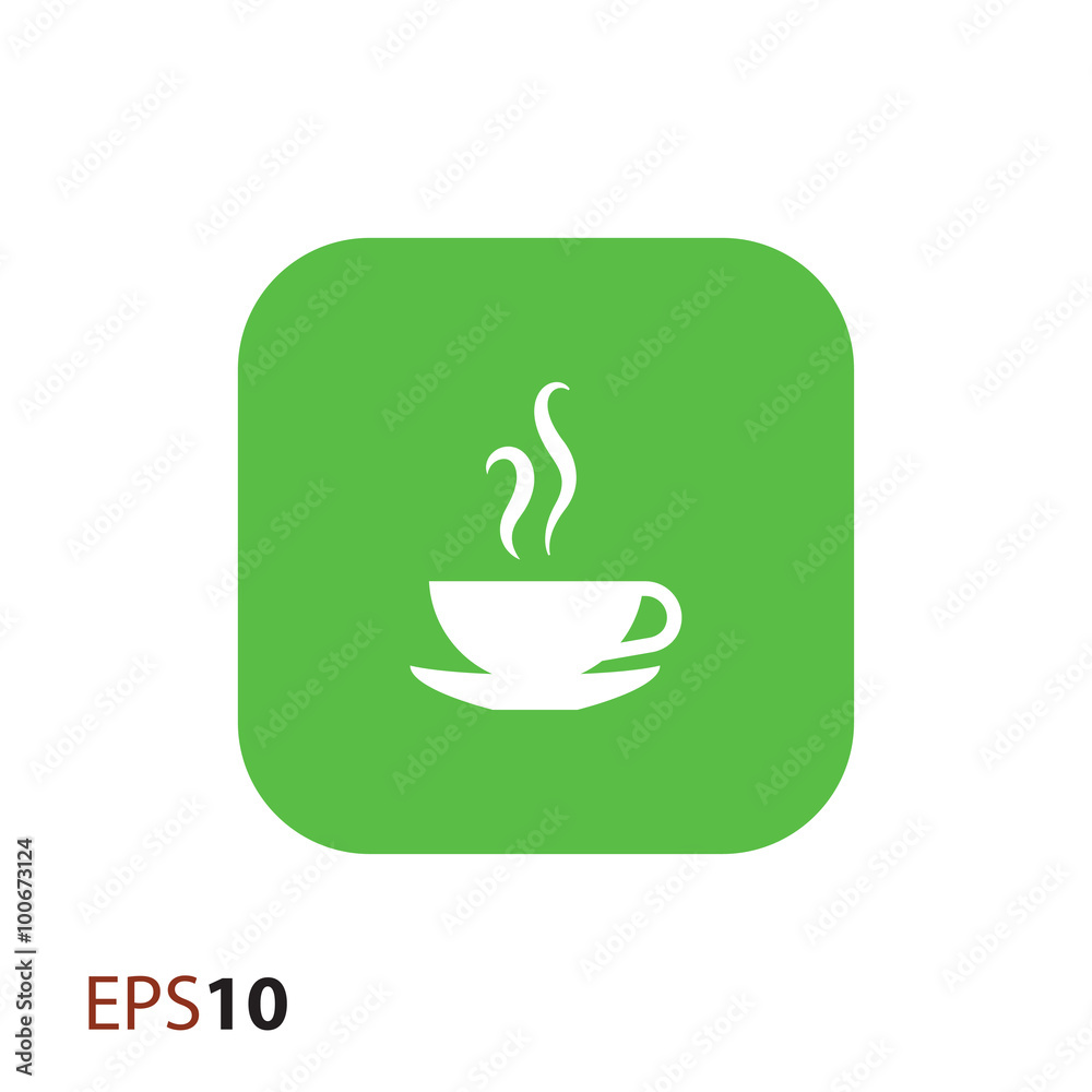 Coffee cup icon for web and mobile Coffee cup icon for web and mobile