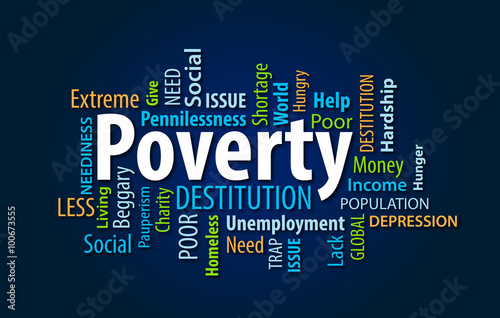 Obraz na plátne Poverty