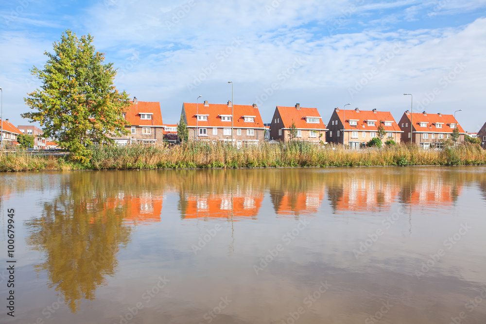 Fototapeta premium european specific town