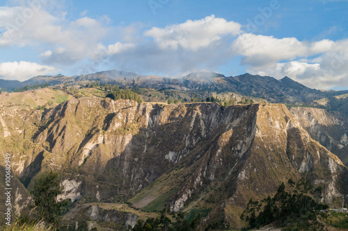 Canyon of Toachi river, Ecuador