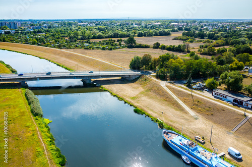 Wallpaper Mural Aerial view of Opole Torontodigital.ca
