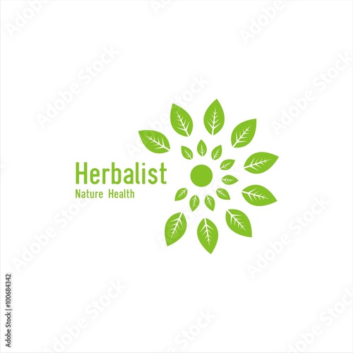 herbalist logo for shop