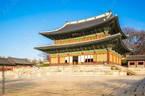 Changdeokgung Palace in Seoul, South Korea © orpheus26