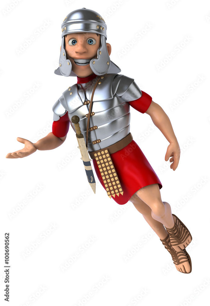 Roman legionary soldier