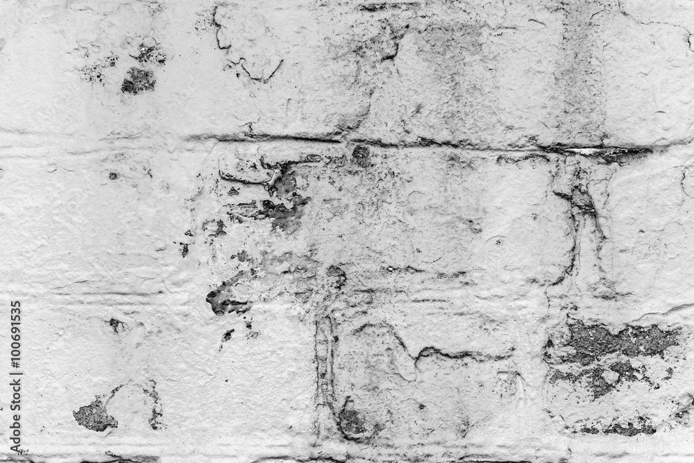 Obraz premium Brick texture with scratches and cracks