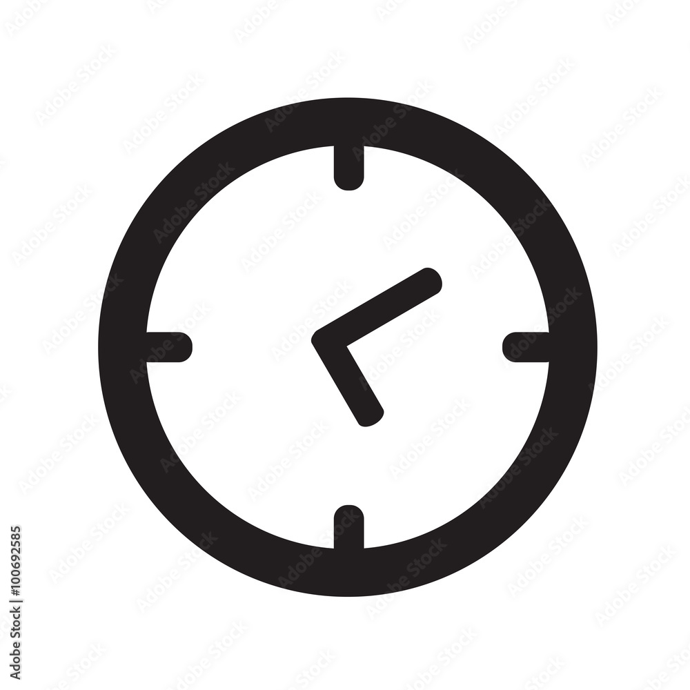 vector black clocks icon Vector vector black clocks icon Vector