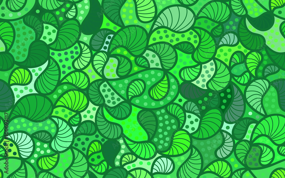 Vector wave background of doodle drawn lines Vector wave background of doodle drawn lines
