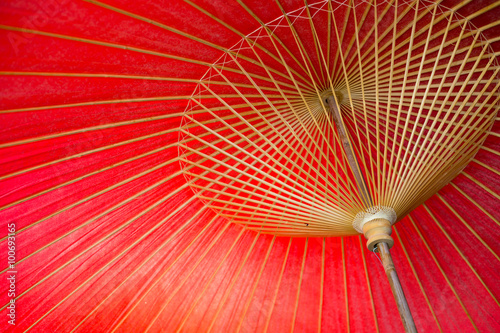 Traditional Red umbrella