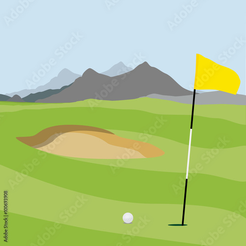 Golf field