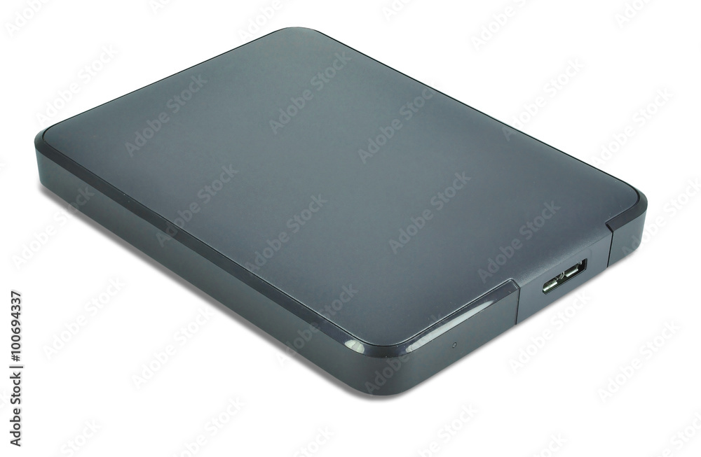 External Hard Drive isolated External Hard Drive isolated