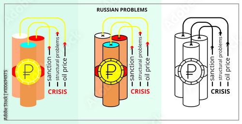 Russian crisis vector