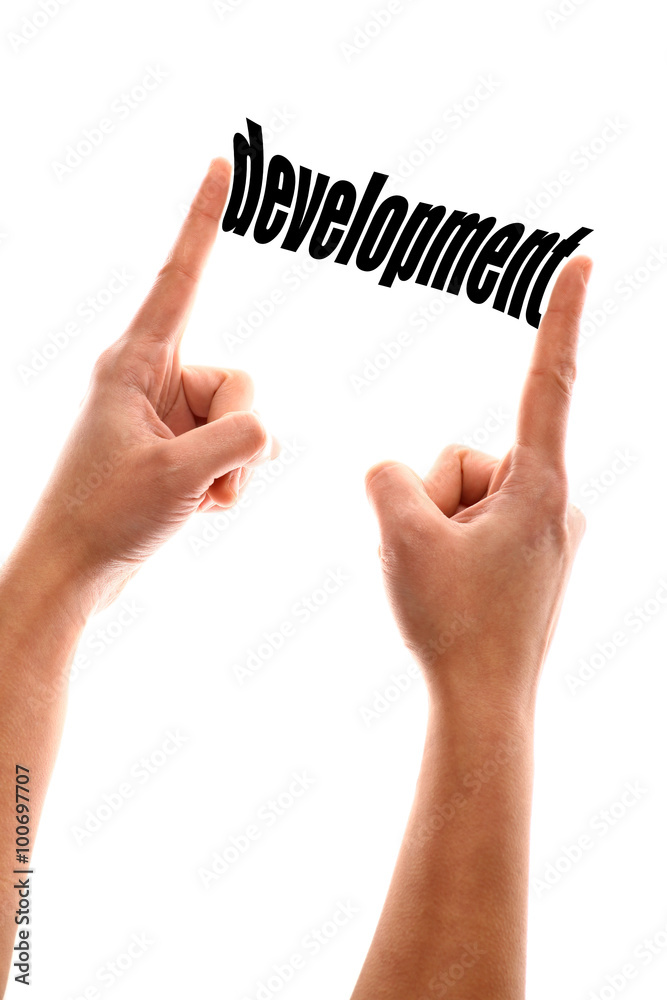 Smaller development concept Smaller development concept