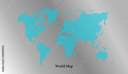 World Map infographic template vector illustration eps10