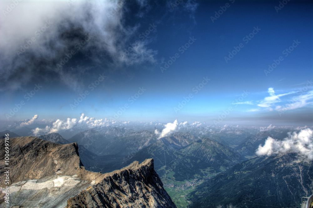 Berggipfel Panorama
