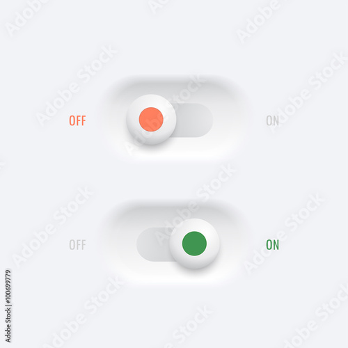 ON - OFF switches  button