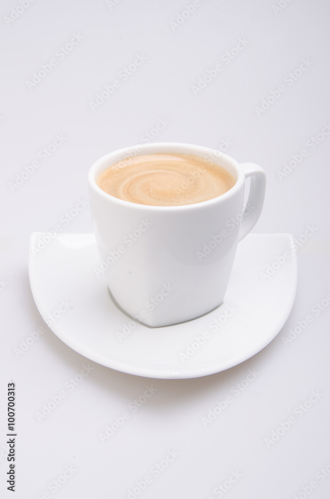 Fototapeta premium cup of coffee on background