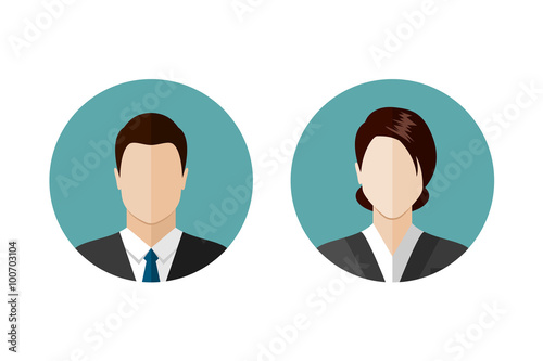 Business people icons