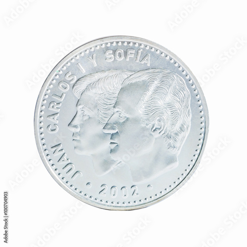 Moneda 12 euros España 2002