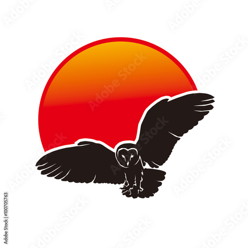 Owl silhouette