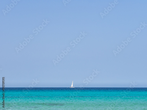 Sailing in Formentera