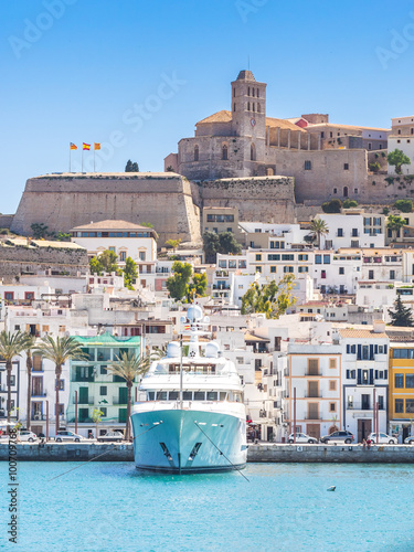 A little boat in Ibiza