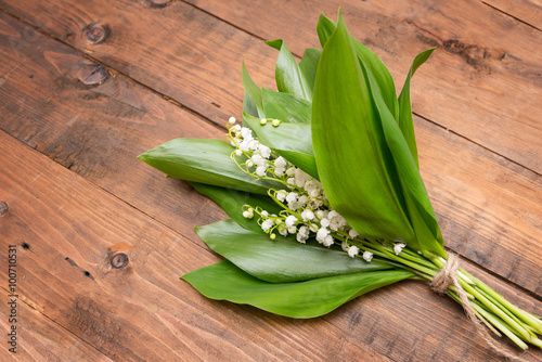 Bouquet of lily of the valley