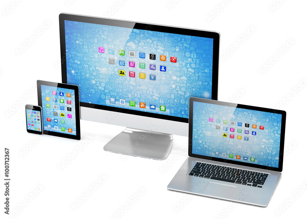 Ultimate web design, laptop, smartphone, tablet, computer, display Ultimate web design, laptop, smartphone, tablet, computer, display