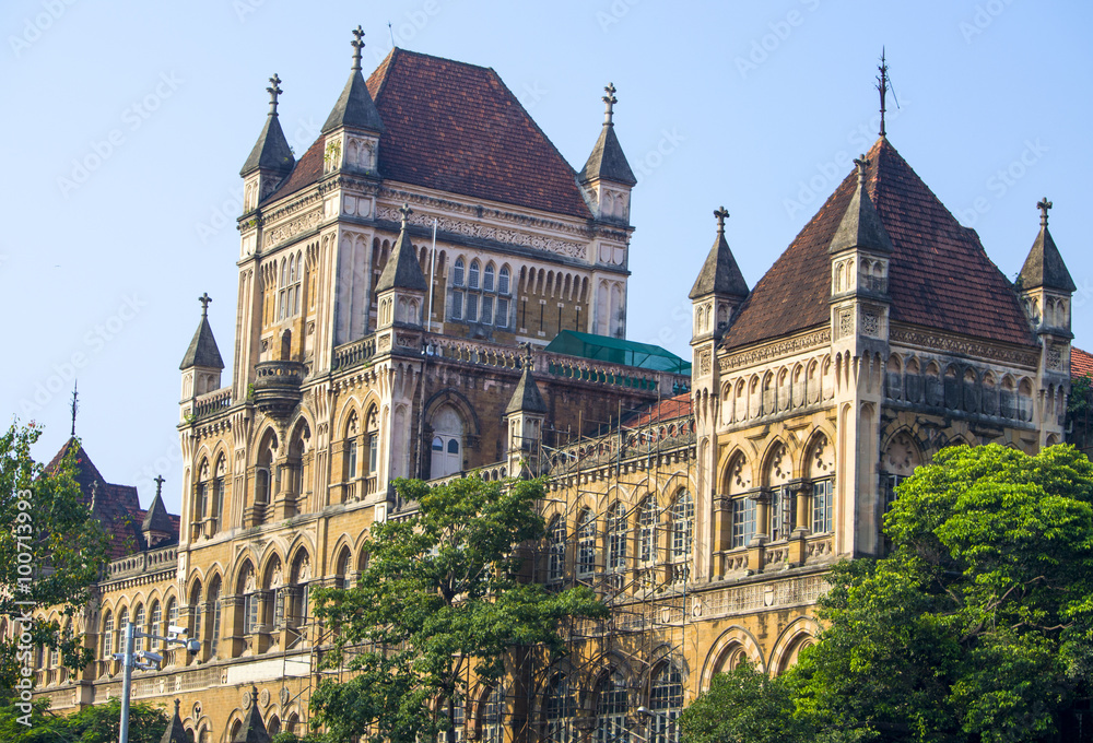 The building and architecture in the city of Mumbai
