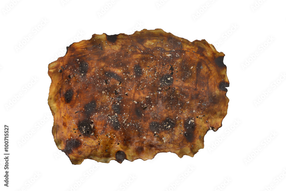 Burnt paper Burnt paper
