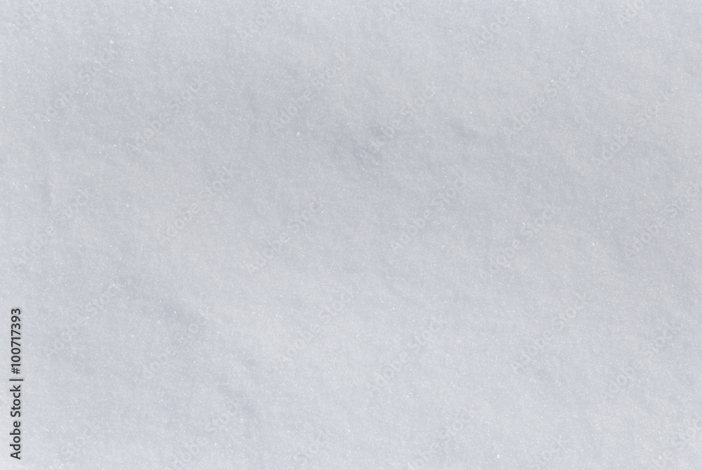 winter background: close up of snow
