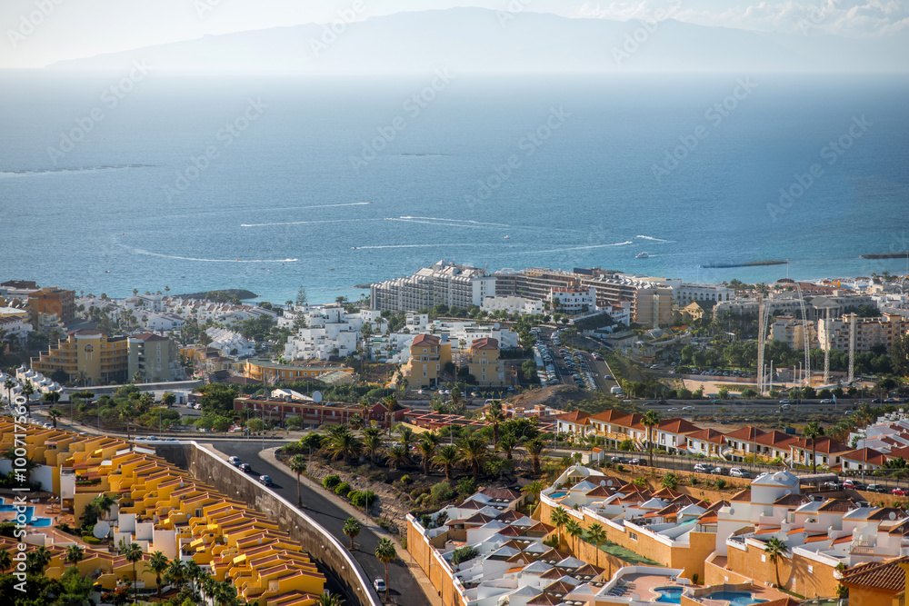 Obraz premium Miasto Los Cristianos