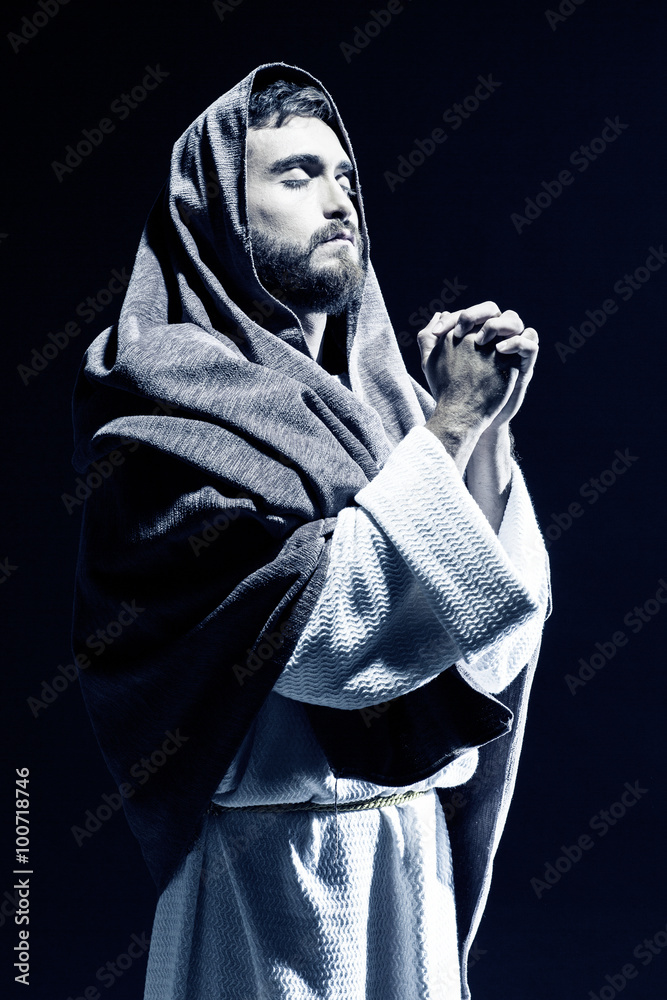Jesuschrist praying Jesuschrist praying