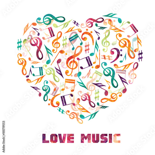 Music background. Vector illustration