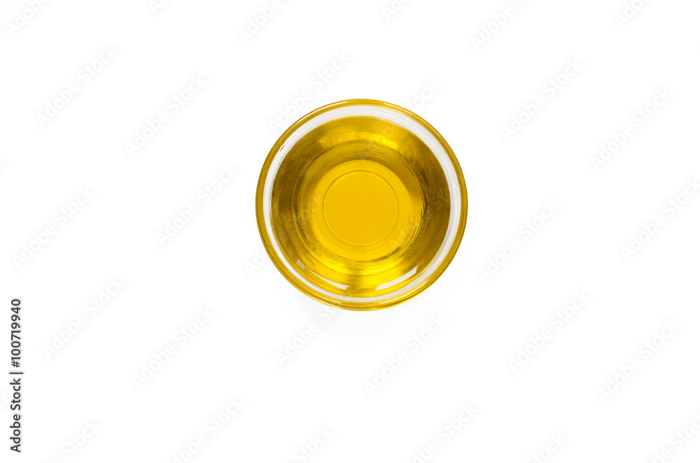 Olive oil in the plate Olive oil in the plate