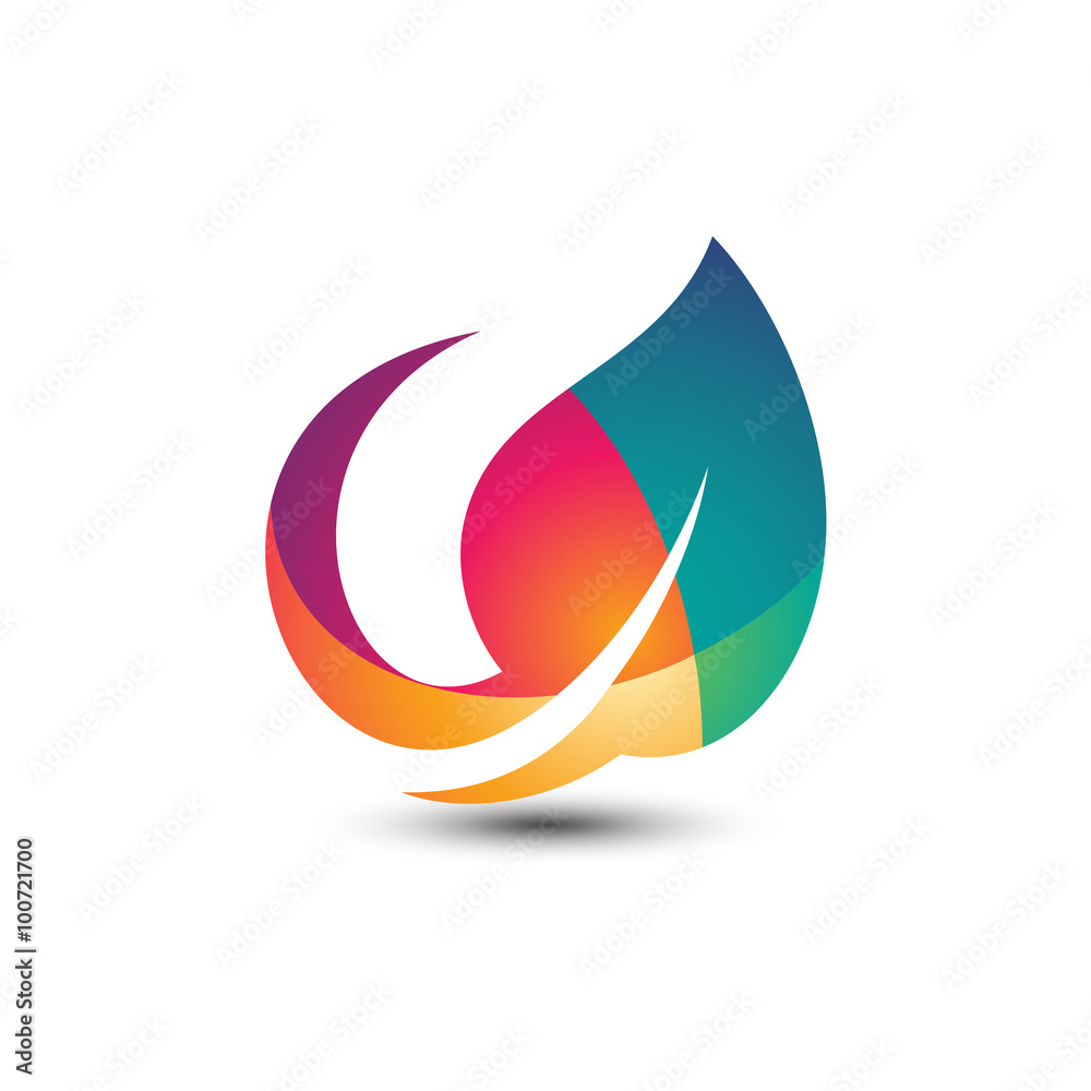 Color Leaf Logo Color Leaf Logo
