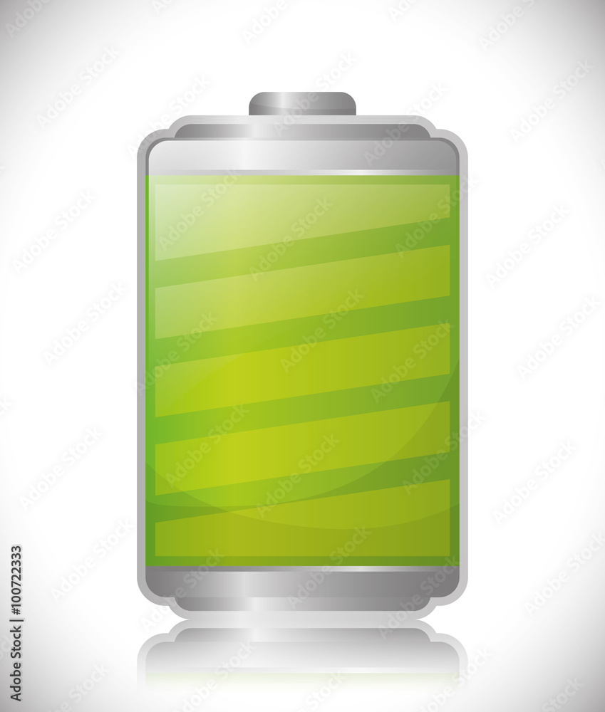 Battery icons graphic Battery icons graphic