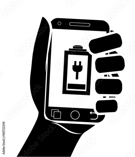 Battery icons graphic
