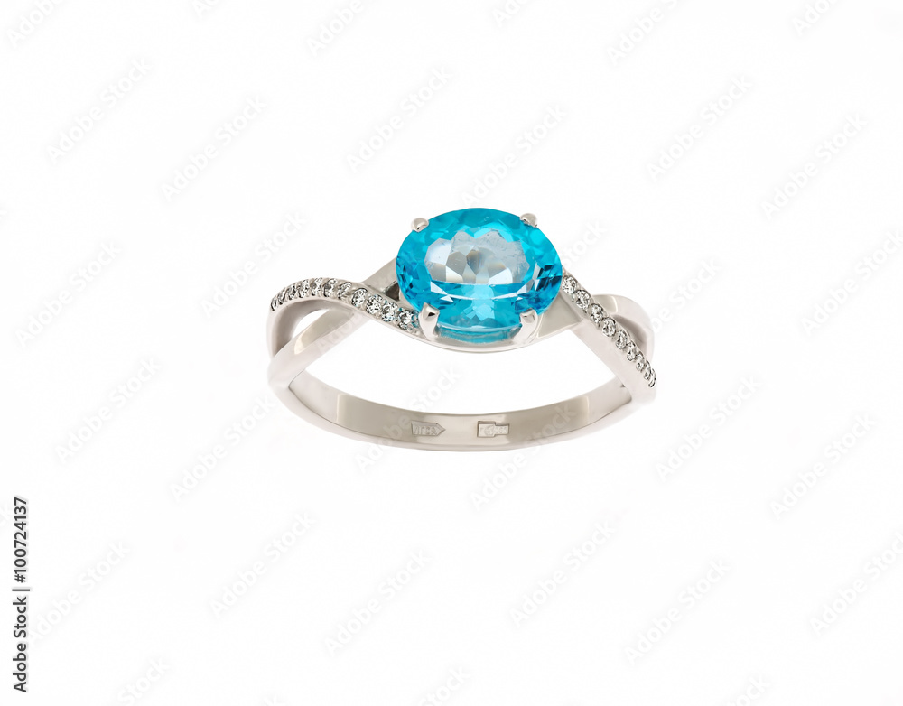 Beautiful ring isolated on white... Beautiful ring isolated on white...