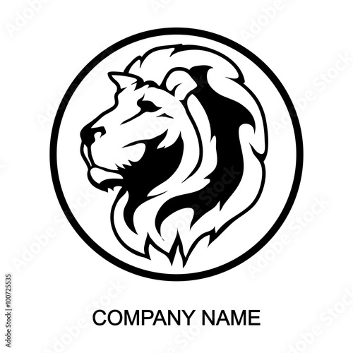 Fototapeta Naklejka Na Ścianę i Meble -  Lion logo