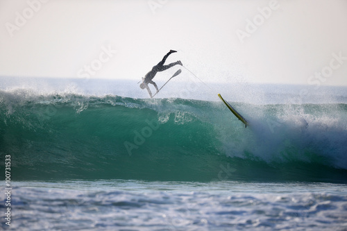 Canvastavla Surfen mit SUP