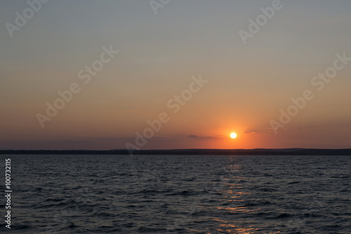 sun over sea sunset © tbaeff