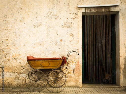 vecchio passeggino