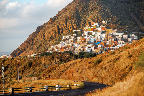  Las Andres village on Tenerife island