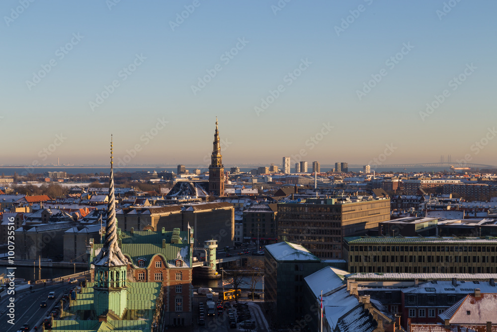 Copenhagen Skyline View