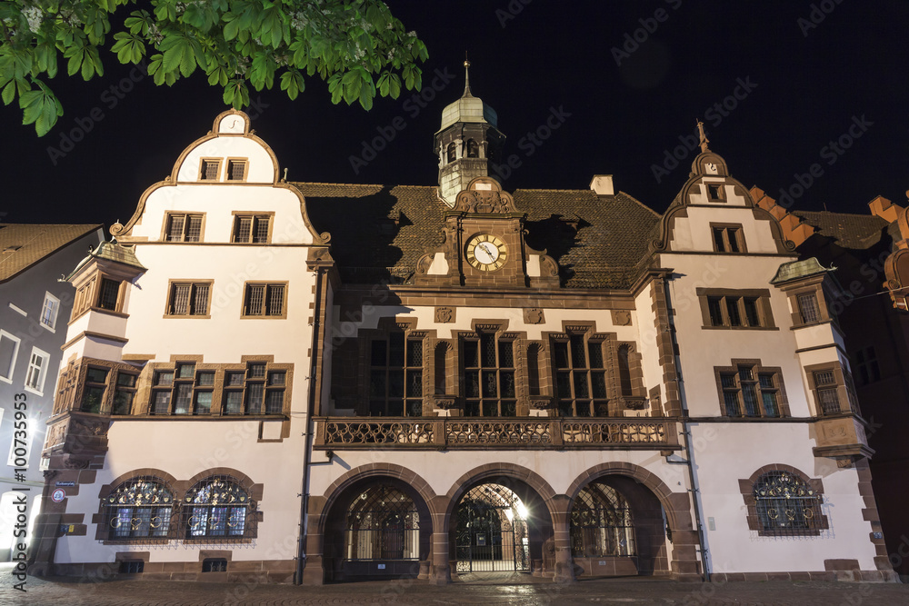 Old Town Hall (Altes Rathaus) in Freiburg im Breisgau, Germany