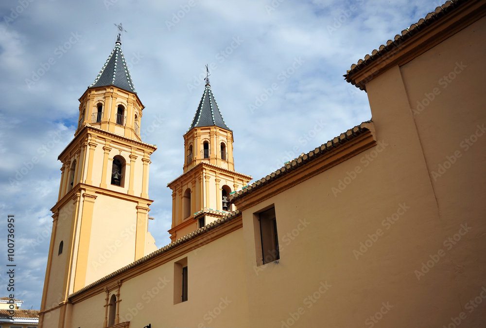 Órgiva, Iglesia de Nuestra Señora de la Expectación, Alpujarra, provincia de Granada, España