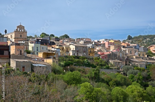 City Ferla in the central Sicily, Italy photo