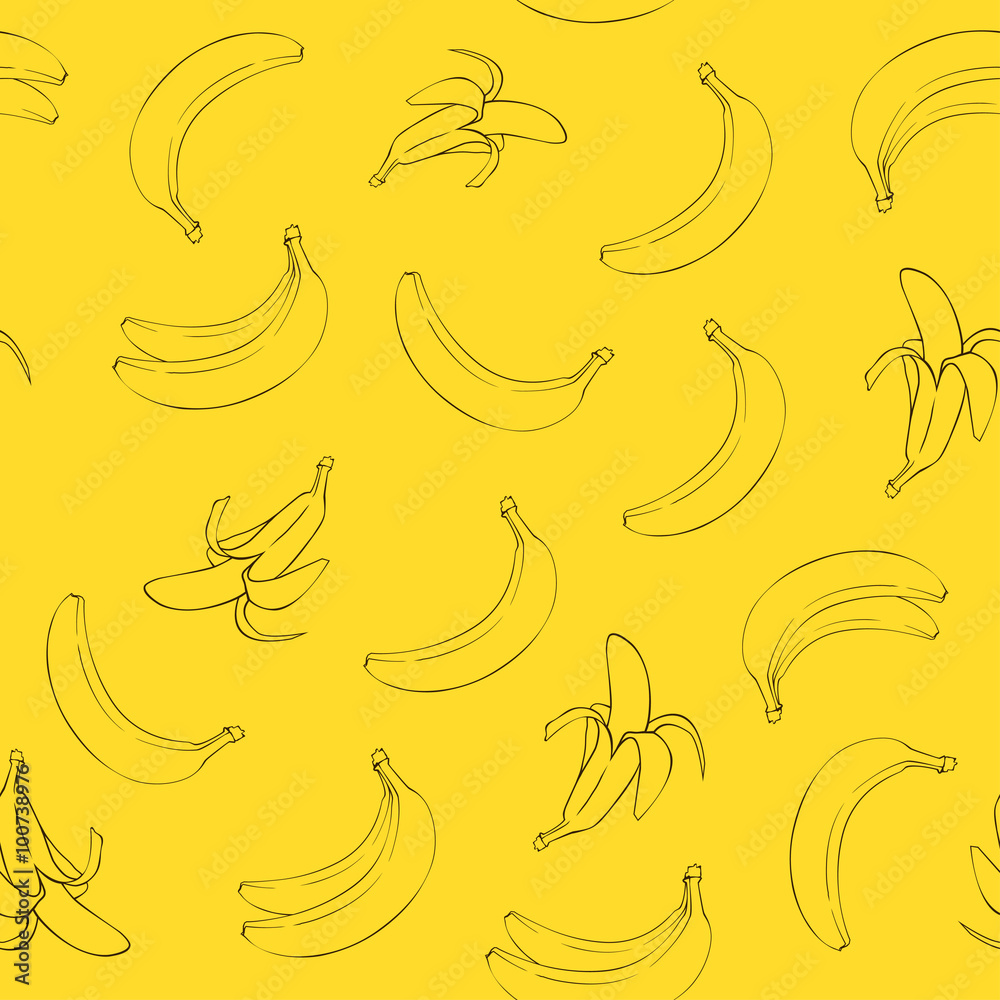 yello banana pattern